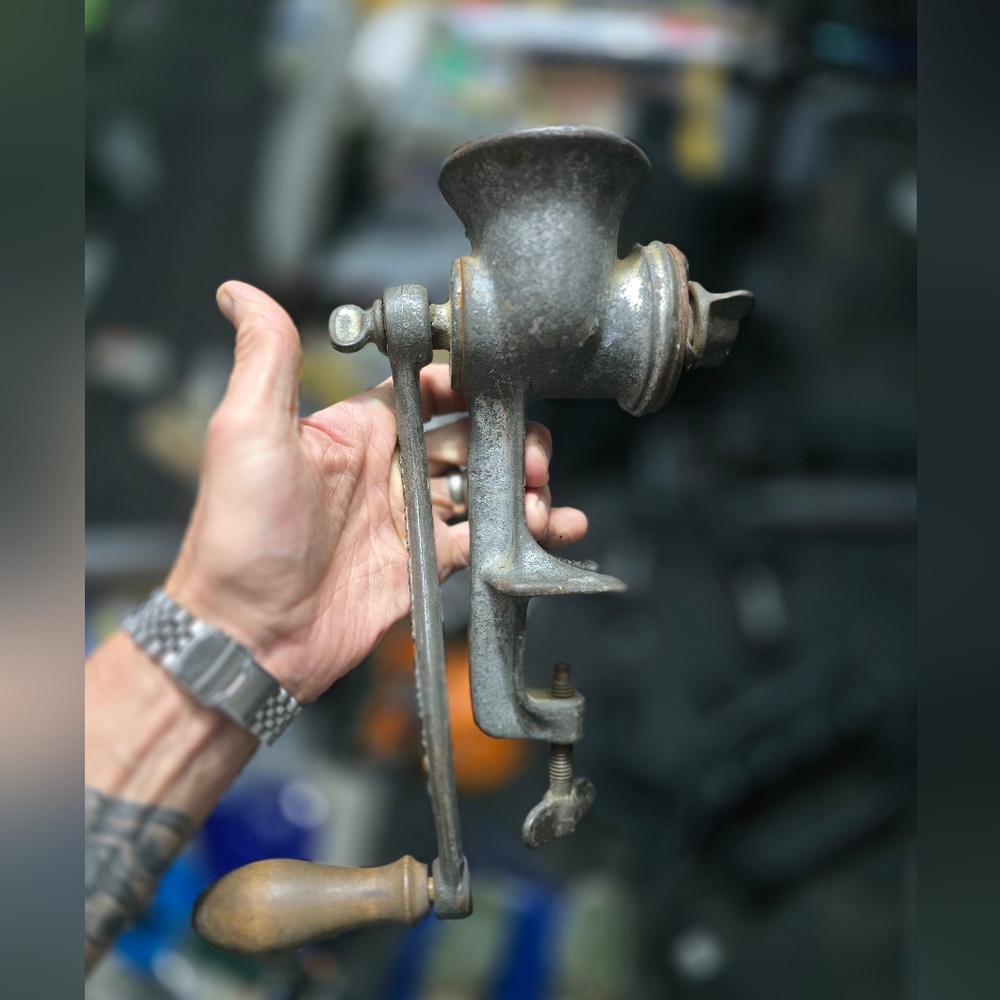 Antique Meat Grinder
